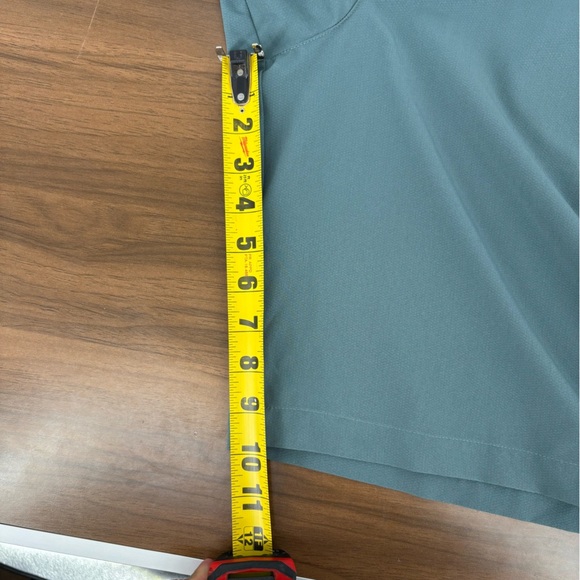 Nike Dri-Fit Men's Standard Fit HYBRID Golf Shorts-Hasta Green - Picture 8 of 10